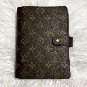 Authentic Louis Vuitton Agenda Notebook